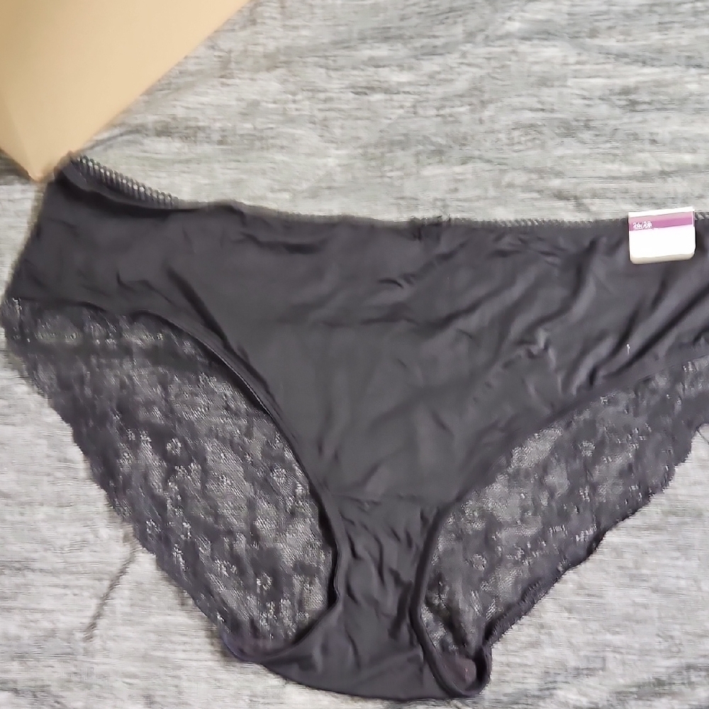Cacique Black Lace Women's Panties